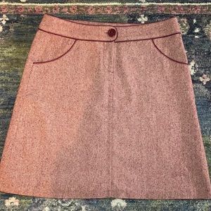 H&M Red Retro Pencil Skirt